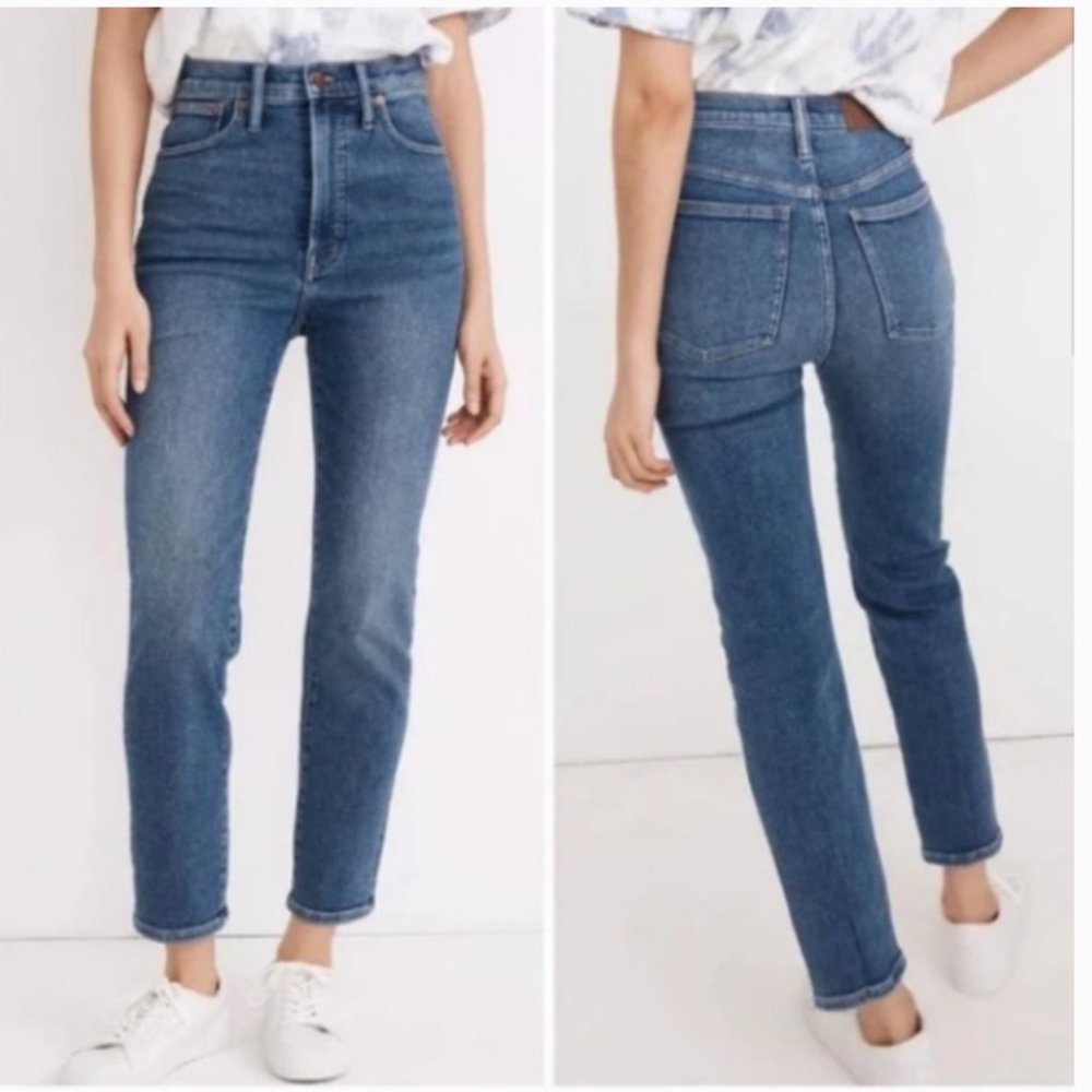 MADEWELL THE PERFECT VINTAGE JEANS WITH MAGIC POCKETS